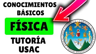 📙TUTORIA de FISICA para las Pruebas de Conocimientos Básicos  Sistema de Ubicación y Nivelación [upl. by Zeta464]