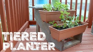 How to Build a Tiered Planter [upl. by Yawnoc]