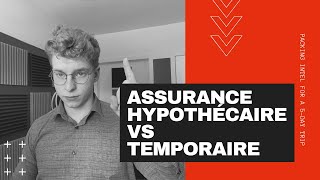 Assurance hypothécaire vs Assurance temporaire [upl. by Aicilak]