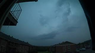 Time Lapse of storm SE WI 81020 [upl. by Takeshi]