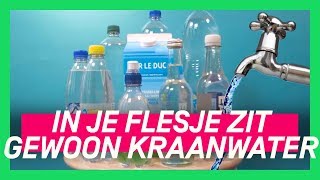 Bronwater is gewoon kraanwater  KEURINGSDIENST VAN WAARDE KORT 4 [upl. by Scherman]