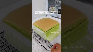 Resep ogura cake pandan cake ogura [upl. by Asiul]