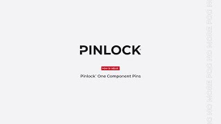 How to adjust the Pinlock® One Component Pins [upl. by Basile251]