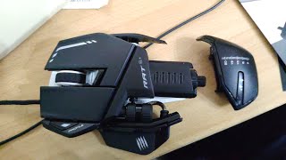 Mad Catz RAT 6 Palm Rest Adjustment  Gadget Explained Extended Unboxing [upl. by Ade]