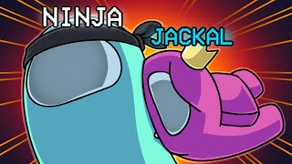 Jackal zeigt dem Ninja wer die bessere Imposter Rolle ist  Among us [upl. by Nidla]