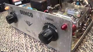 Demco Demon 50 Base Tube 10 meter Linear Amplifier [upl. by Idolem647]