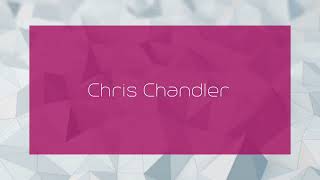 Chris Chandler  appearance [upl. by Nueormahc]