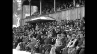 Wochenschau Spengler Cup 1948 LTC Prag 100 HC Davos [upl. by Nannahs]