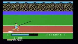 The Activision Decathlon  MSX [upl. by Emoreg]