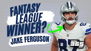 Jake Ferguson Fantasy Football Waiver Wire  Go Get Him [upl. by Ciapas]