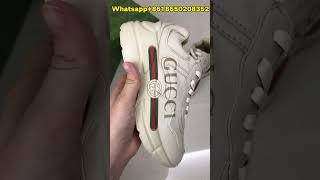 The best sneakersGucci CHILDRENS RHYTON GUCCI LOGO LEATHER SNEAKER from BOOTSFY shoes sneaker [upl. by Whitelaw]