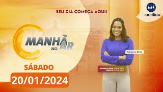 MANHÃ NO AR  AO VIVO  20012024 [upl. by Adila]