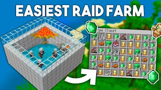 Minecraft RAID Farm in Bedrock Edition 121 MCPEXboxPS4Nintendo SwitchWindows10 [upl. by Gemmell]