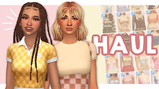 BEST CC FINDS  Sims 4 Custom Content Haul Maxis Match [upl. by Lizabeth776]