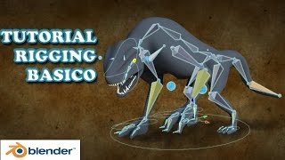 tutorial blender rigging basico español [upl. by Amrac]