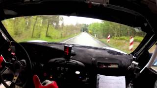 Onboard Porsche GT3 ZeltnerZeltner Sachsen Rallye 2013 Stage 68 HD [upl. by Yzeerb62]