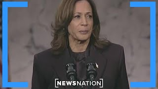 Harris takes optimistic tone in concession speech  Election 2024 [upl. by Parker]