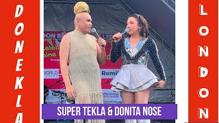 DONEKLA in London Part 2 Barrio Fiesta 2024 l Super Tekla amp Donita Nose with d Best Duo Comedy Act🤣 [upl. by Leile]