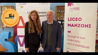 Federico Faggin Al liceo Manzoni di Caserta linventore del micro processore [upl. by Aerdnas]