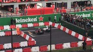 Daniel Ricciardo Go Kart Monza 2017 Live HD [upl. by Newel]