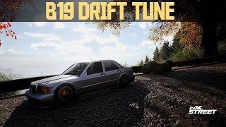 B19 Drift Tune  CarX Street PC [upl. by Aerdnna]