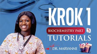 KROK 1 BIOCHEMISTRY PART 5 [upl. by Ellenwahs]