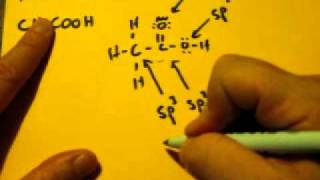 Lewis Dot Structure of CH3COOH Acetic Acid [upl. by Rickert597]