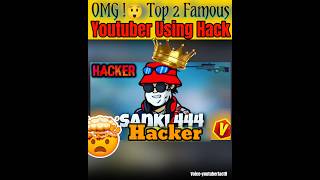 OMG 😲 TOP 3 YOUTUBER CAUGHT USING HACK😱shorts shortvideo youtubeshorts freefire ob47update [upl. by Allistir673]