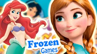 Disney Frozen Games  Mermaid Princesses Frozen Games For Kids Girls Games [upl. by Peppi]