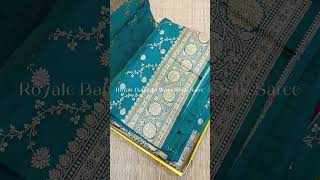 banarasi saree  different types of banarasi sarees with price  banarasi silk sarees [upl. by Bois735]