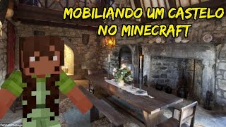 🟩mobiliando o castelo no Minecraft na cidade do fim será que deu certo migames [upl. by Yenial53]