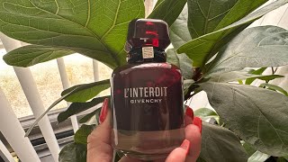 Givenchy L’Interdit Rouge Review [upl. by Jake827]