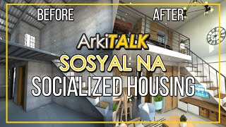 Sosyal na Socialized Housing  Tiara House Model Sto Tomas Batangas  ArkiTALK [upl. by Dreyer]