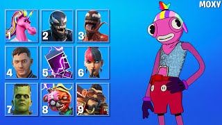 Guess The Skin By The Toona Fish Style  Fortnite Challenge By Moxy [upl. by Dolloff]