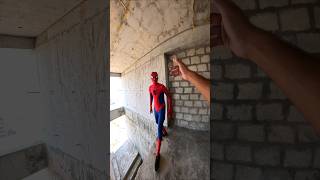 Rooftop parkour running with spiderman pov [upl. by Annatsirhc]