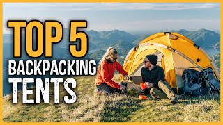 Best Backpacking Tents 2024  Top 5 Best Ultralight Backpacking Tents [upl. by Yolanthe]