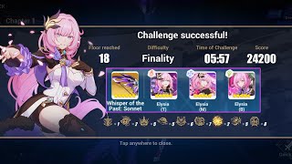 Honkai impact 3 Elysia MPE Elysian realm 68 Finality [upl. by Sinnoda]