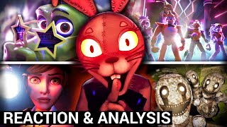 FNAF Security Breach Release Date Trailer Reaction amp Quick Analysis [upl. by Naltiac27]