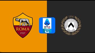 🔴 ROMAUDINESE  LIVE SERIE A  ISCRIVITI❤️LIKE [upl. by Lavinie]