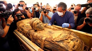 Archeologists Opened an Egyptian Mummy Coffin After 2500 years What They Found SHOCKED The World [upl. by Dihgirb]