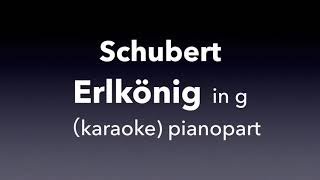 quotErlkönig quot F Schubert in G minorOriginal high Piano accompanimentkaraoke [upl. by Gytle]