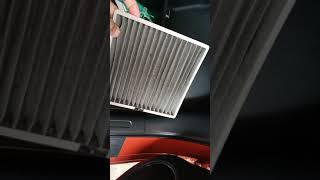 HOW TO REMOVE AND CLEAN CABIN FILTER MITSUBISHI MIRAGE [upl. by Munshi]