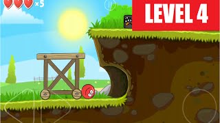 Red Ball 4 level 4 Walkthrough  Playthrough video [upl. by Berkshire884]