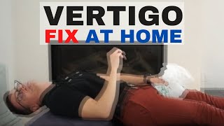 How to Fix CURE VERTIGO BPPV at Home  How To Do the Epley Maneuver [upl. by Enomed]