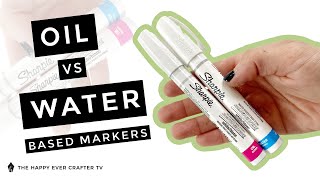 OIL vs WATER Paint Markers  Which is better [upl. by Inama]