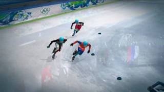 Vancouver 2010™  Luge  Speed Skating Gameplay trailer [upl. by Noffets]