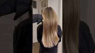 Cocoa Blonde 🍫 Shatush Highlights fryzjerwarszawa airtouch shatush blonde [upl. by Kina]