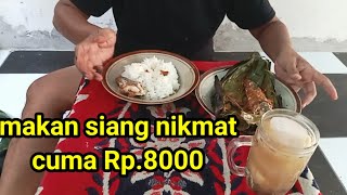 MENU MAKAN SIANG YANG MURAH TAPI NIKMAT [upl. by Emse]