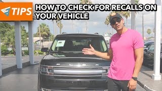 How to check for recalls on your vehicle  EZ TIPS Ep18 [upl. by Mayworm]