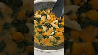 Kürbis Curry im Wok youtubeshorts shorts pumpkin rezept recipe food kochen kisag [upl. by Seidnac]